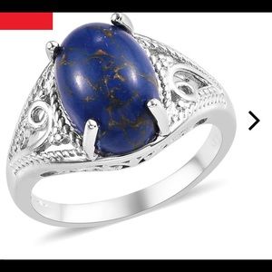 Karis Mojave Midnight Blue Turquoise Ring